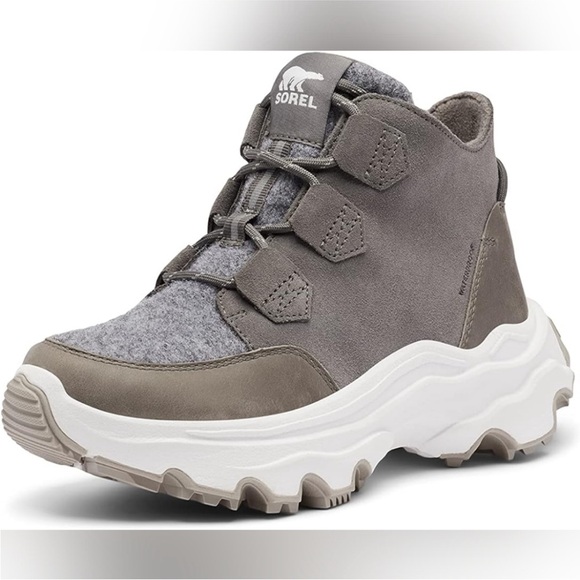 Sorel WOMEN'S KINETIC BREAKTHRU CARIBOU SNEAKER BOOT Size-8 1/2 
Style-NL4903052 - Picture 2 of 10